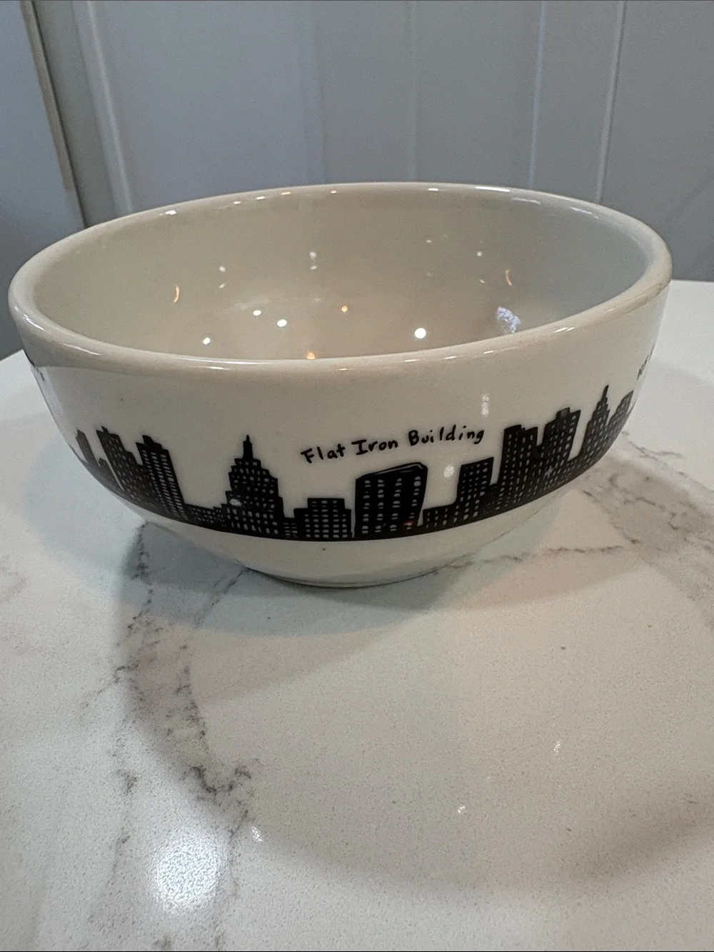 FISHS EDDY New York City Ceramic Skyline Bowl
